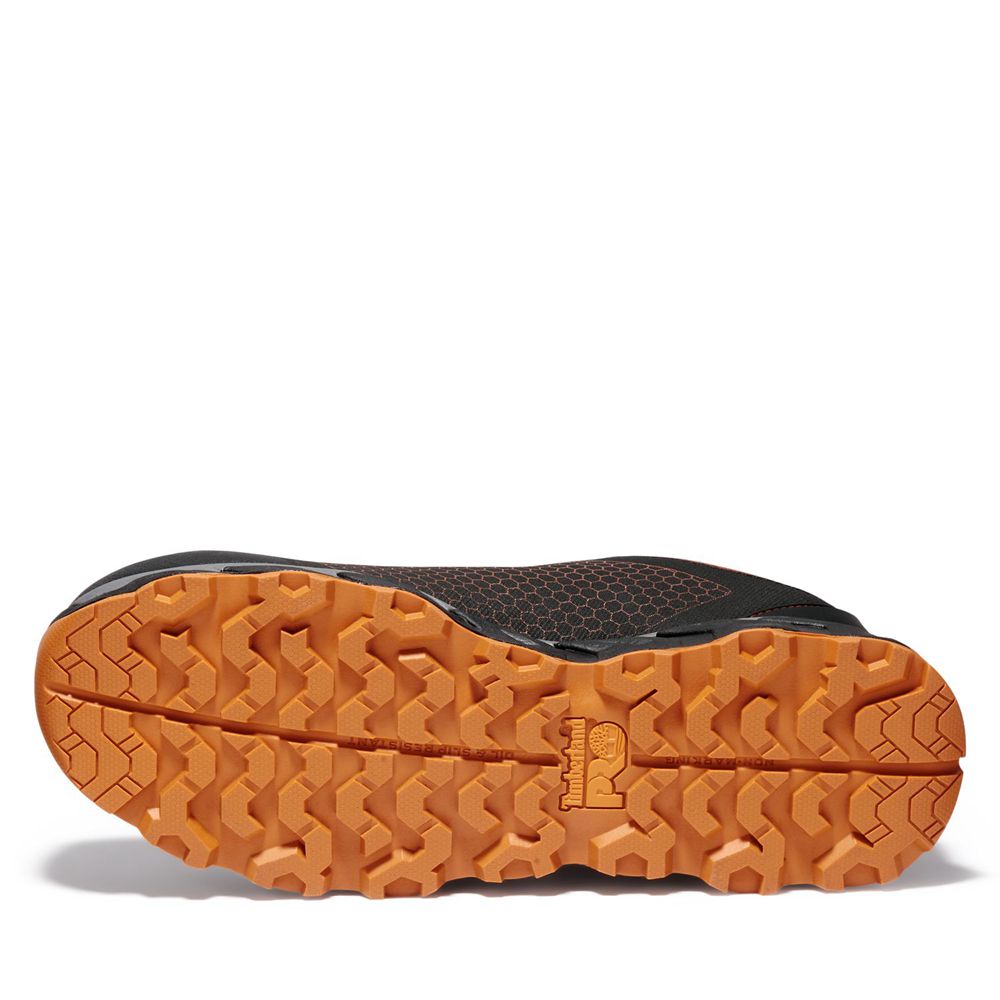 Zapatos De Seguridad Timberland Mujer Pro® Ridgelow Comp Toe Negras/Naranjas - Chile IMS-297485